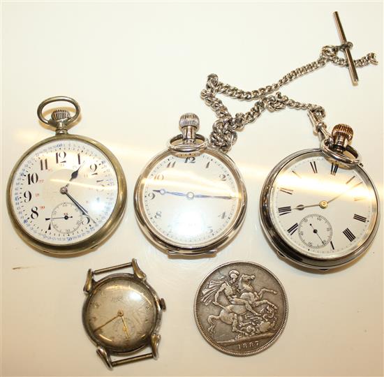 Silver pocket watches